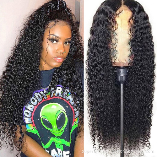 360 Lace Frontal Wig 100% Brazilian Human Hair Wigs With Baby Hair Wholesale Hot Sale Virgin Hair 360 Lace  Wigs